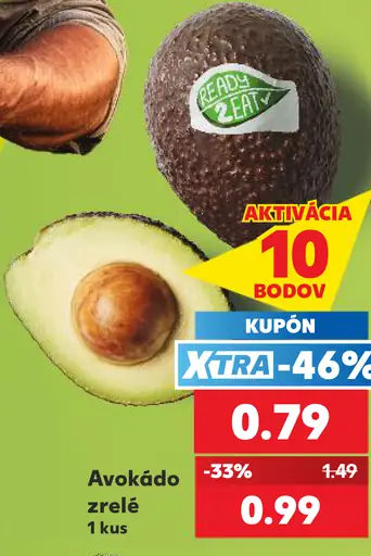 Avokádo zrelé