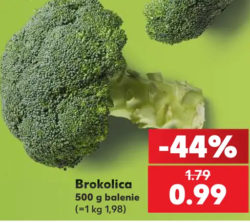 Brokolica balenie