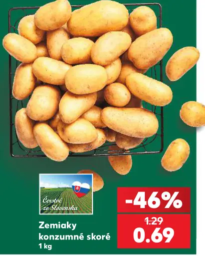 Zemiaky konzumné skoré