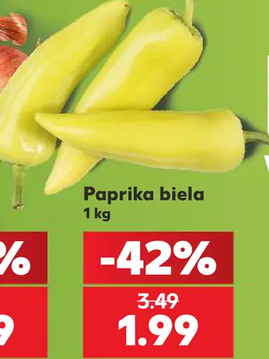 Paprika biela