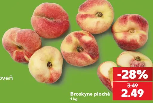 Broskyne ploché