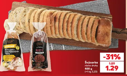 Švýcarka rôzne druhy