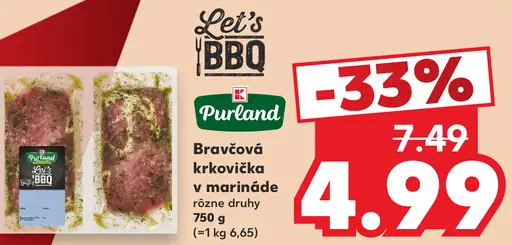 Purland Bravčová krkovička v marináde