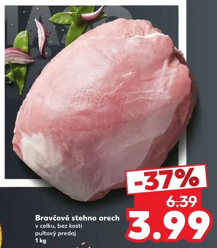 Bravčové stehno orech bez kosti