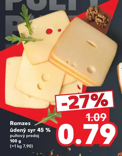 Ramzes údený syr 45 %