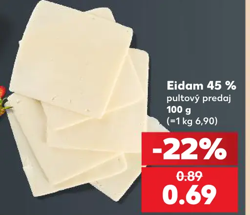 Eidam syr 45 %