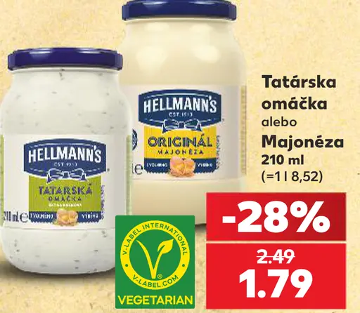 Hellmann's Tatárska omáčka