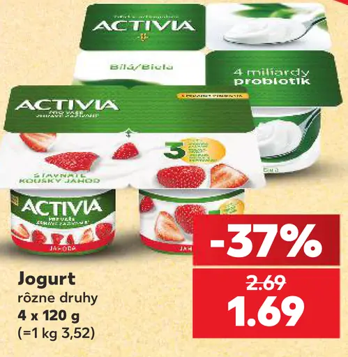 Activia jogurt marhuľa