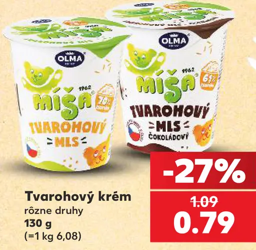 Olma tvarohový krém