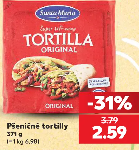 Santa Maria Original pšeničná tortilla