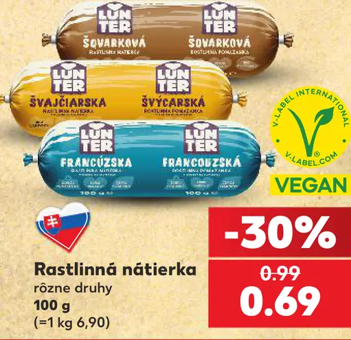 Rastlinná nátierka