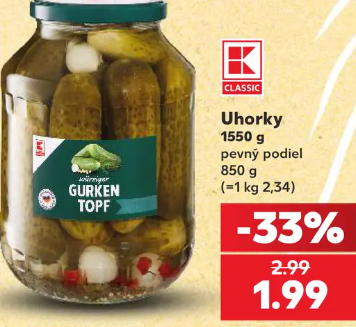 K-Classic Uhorky
