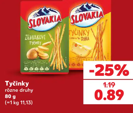 Slovakia Tyčinky Zemiakové