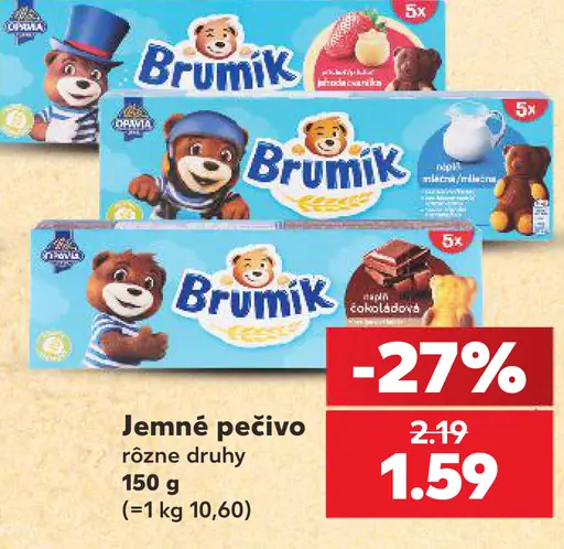 Brumík Jemné pečivo