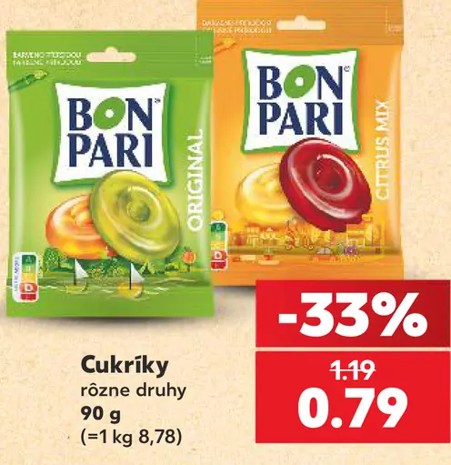 BON PARI cukríky
