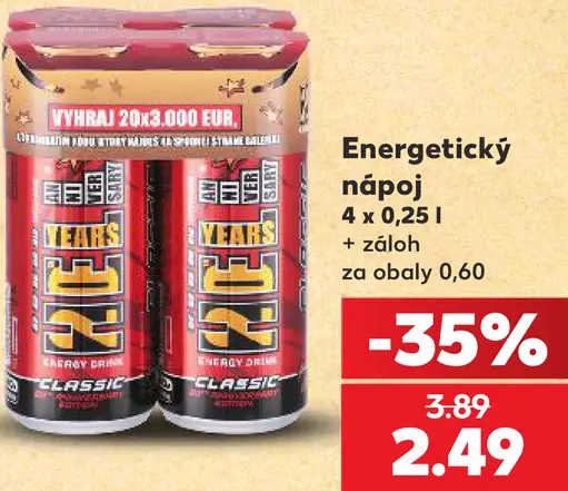 Semtex Energetický Nápoj
