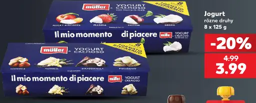 Müller jogurtový dezert Il mio momento di piacere