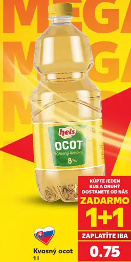 Hels kvasný ocot 8%