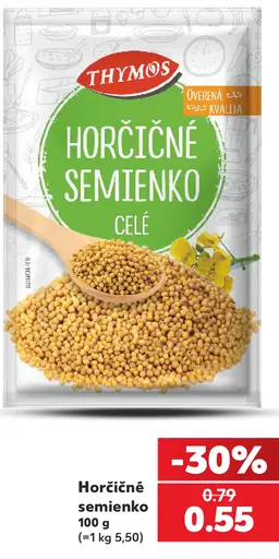 Thymos Horčičné semienko celé