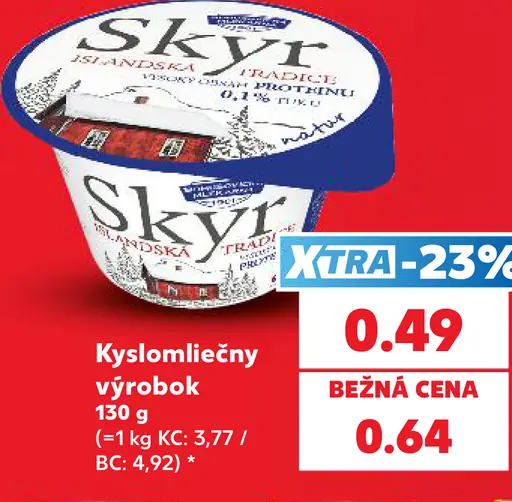 Skyr Kyslomliečny výrobok