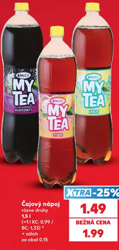 Budiš My Tea čajový nápoj