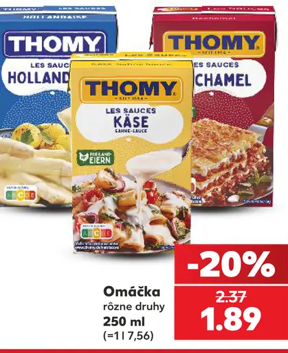 Thomy omáčka Hollandaise