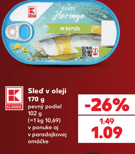 K-Classic Sled v oleji