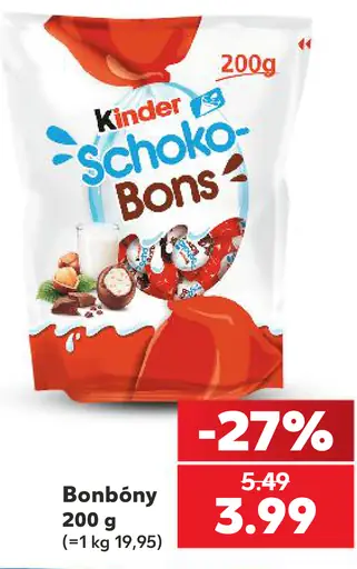 Kinder Schoko-Bons bonbóny