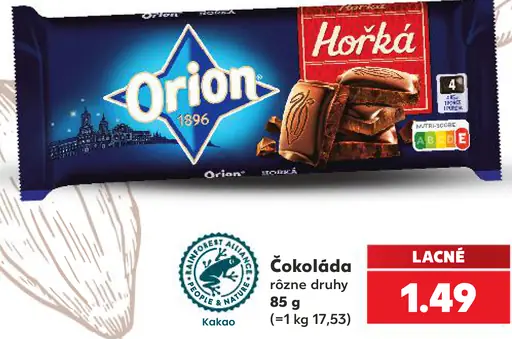 Orion horúca čokoláda