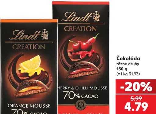 Lindt Creation Čokoláda