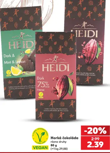 Heidi Horká čokoláda