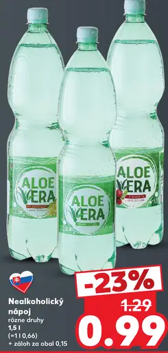 Nealkoholický nápoj rôzne druhy