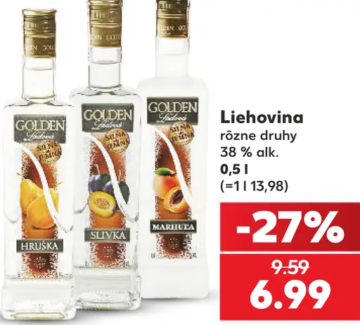 Golden hruška liehovina