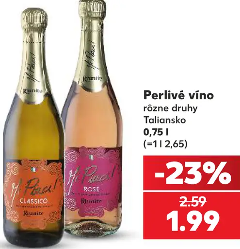 Paul Classico perlivé víno rosé