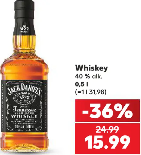 Jack Daniel's Tennessee whiskey