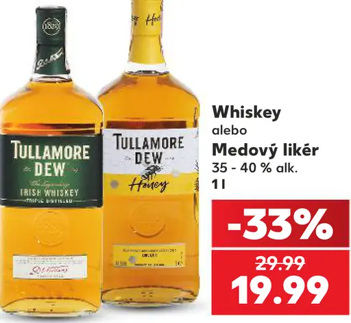 Tullamore Dew Medový likér