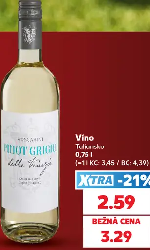 Voscarini Pinot Grigio delle Venezie víno