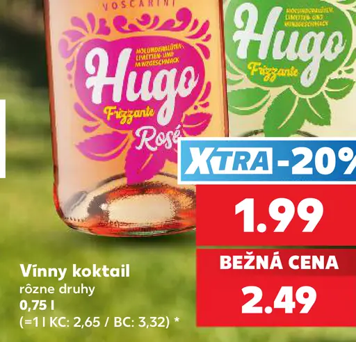 Voscarini Hugo Frizzante vínny koktail