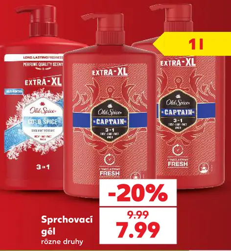 Old Spice sprchovací gél rôzne druhy