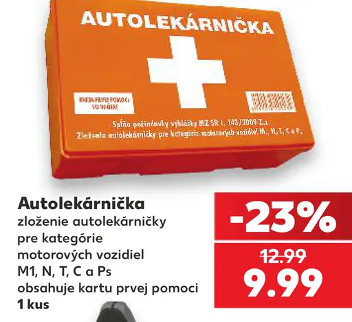 Autolekárnička