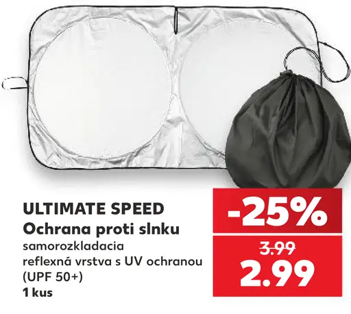 Ultimate Speed Ochrana proti slnku