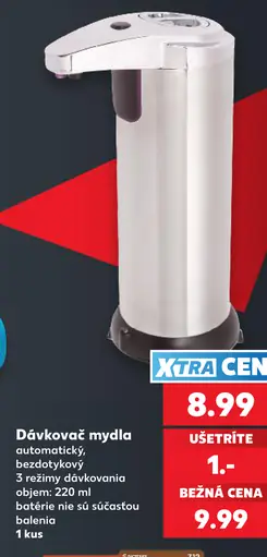 Dávkovač mydla automatický