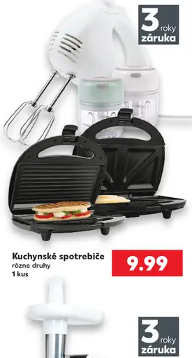 Kuchynské spotrebiče rôzne druhy