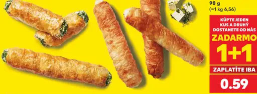 Borek syr alebo syr-špenát pečivo