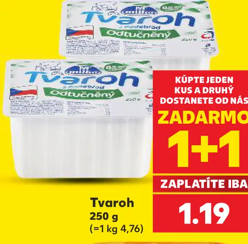 K-Classic tvaroh mäkký