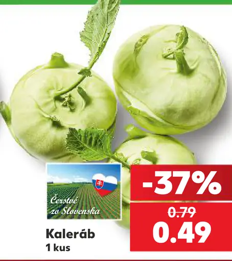 Kaleráb čerstvá zelenina