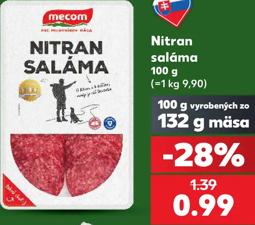 Mecom Nitran saláma