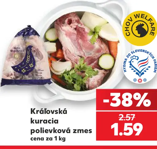 Kráľovská kuracia polievková zmes