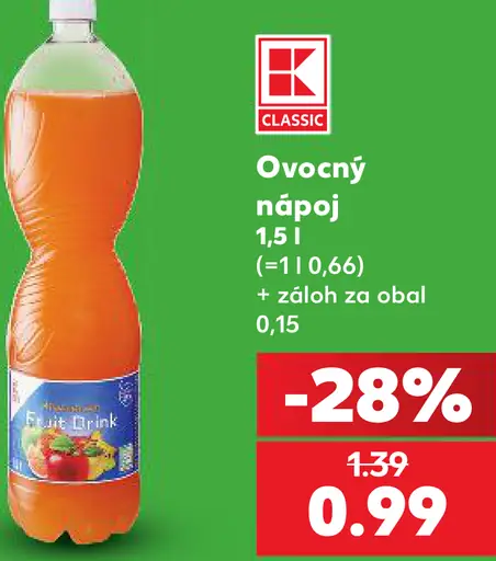 K-Classic Ovocný nápoj
