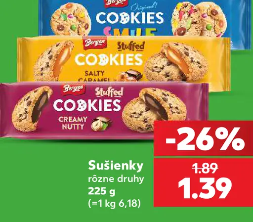 3Pauly Cookies sušienky rôzne druhy
